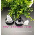 color pet plastic bottle pet twist cap bottle pet spray dropper bottle with white pointed mouth top cap